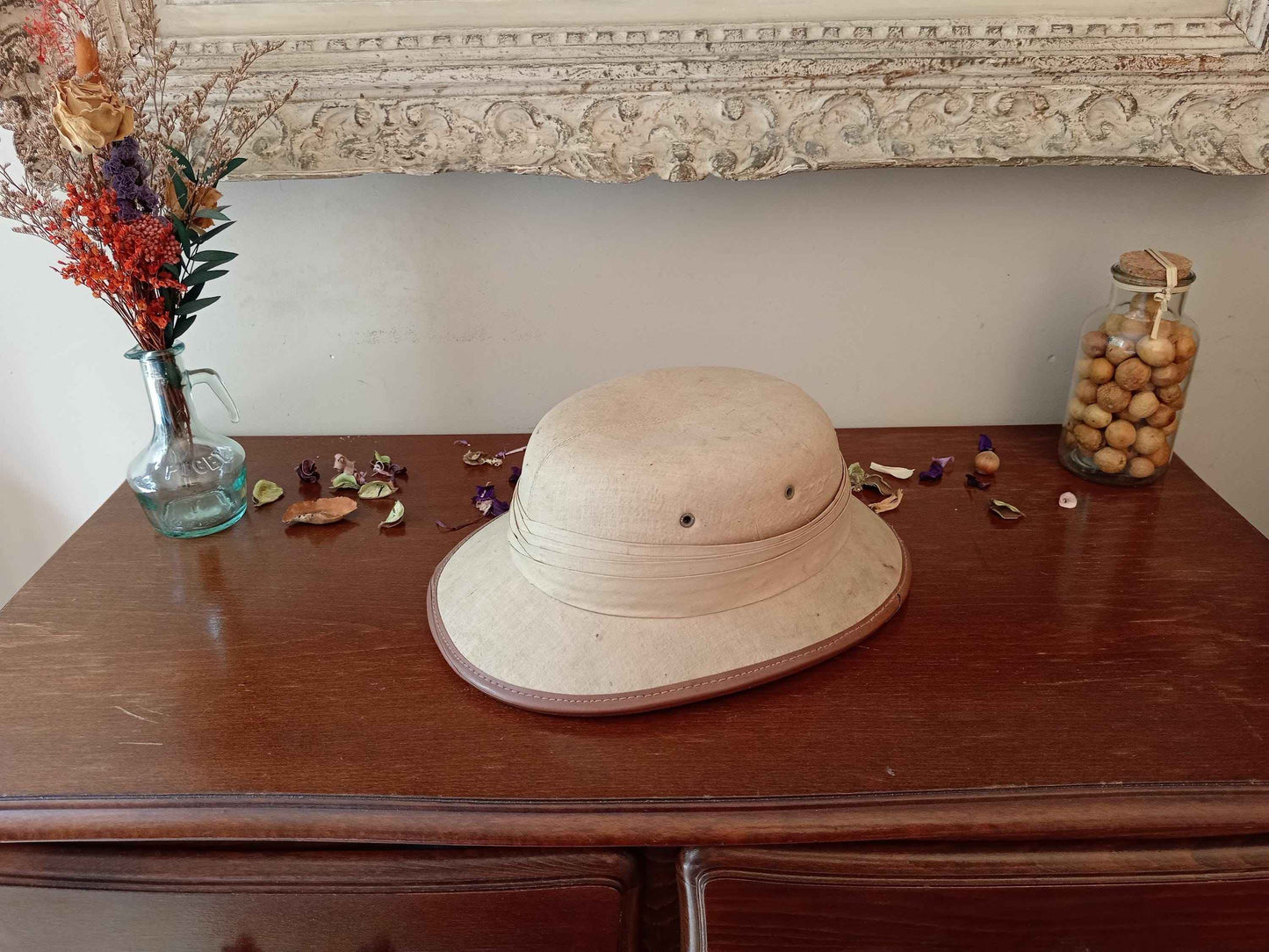 Casque Police Française Colonial Années 50 - Authentique et Rétro