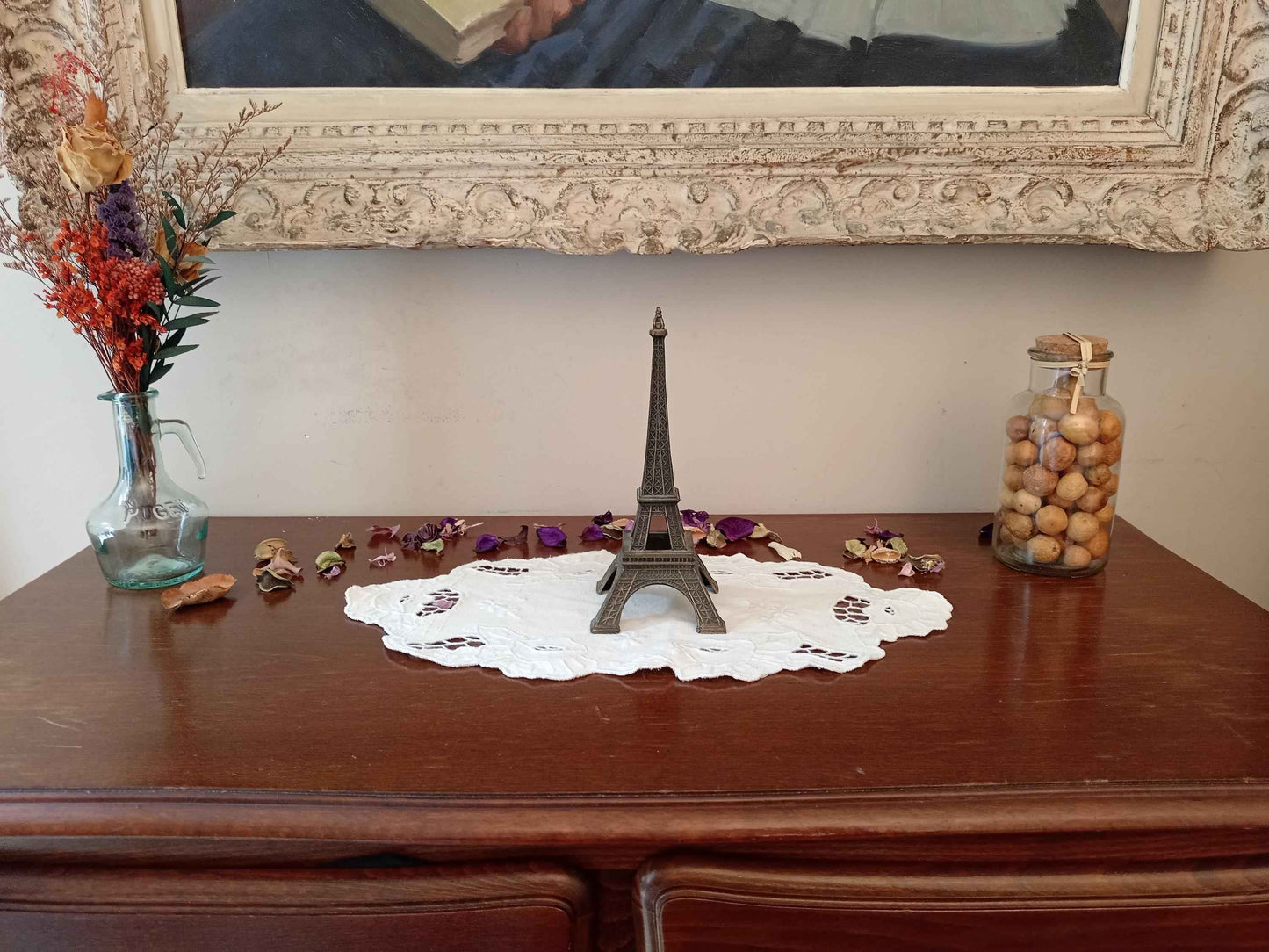 Souvenir Tour Eiffel métal vintage des années 70-80 à Paris