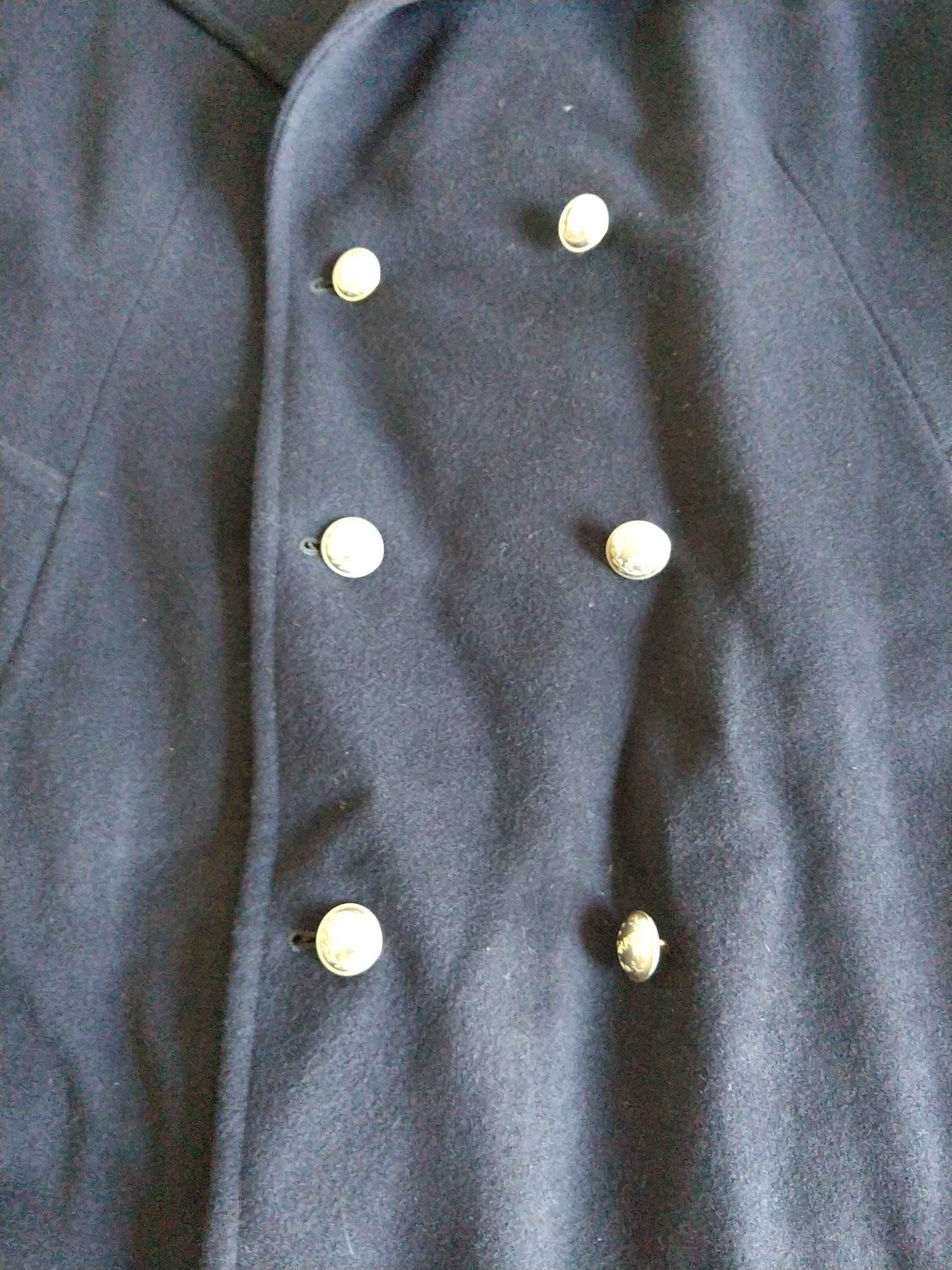 Manteau Police Française années 60 en pure laine vierge - Élégance et Authenticité