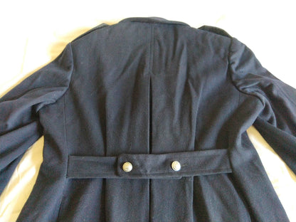 Manteau Police Française années 60 en pure laine vierge - Élégance et Authenticité