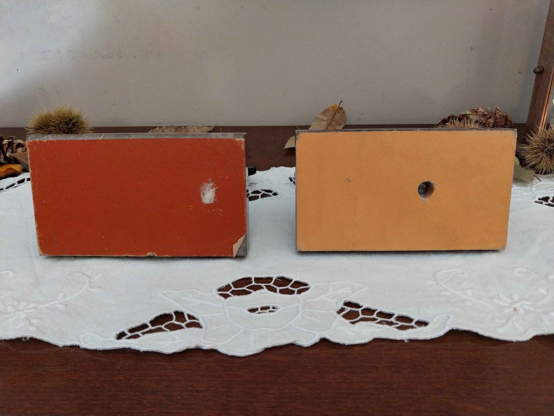 Paire de serre livres art déco 1930, signés TEDD