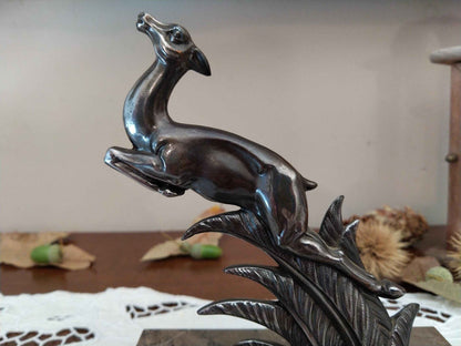 Paire de serre livres art déco 1930, signés TEDD