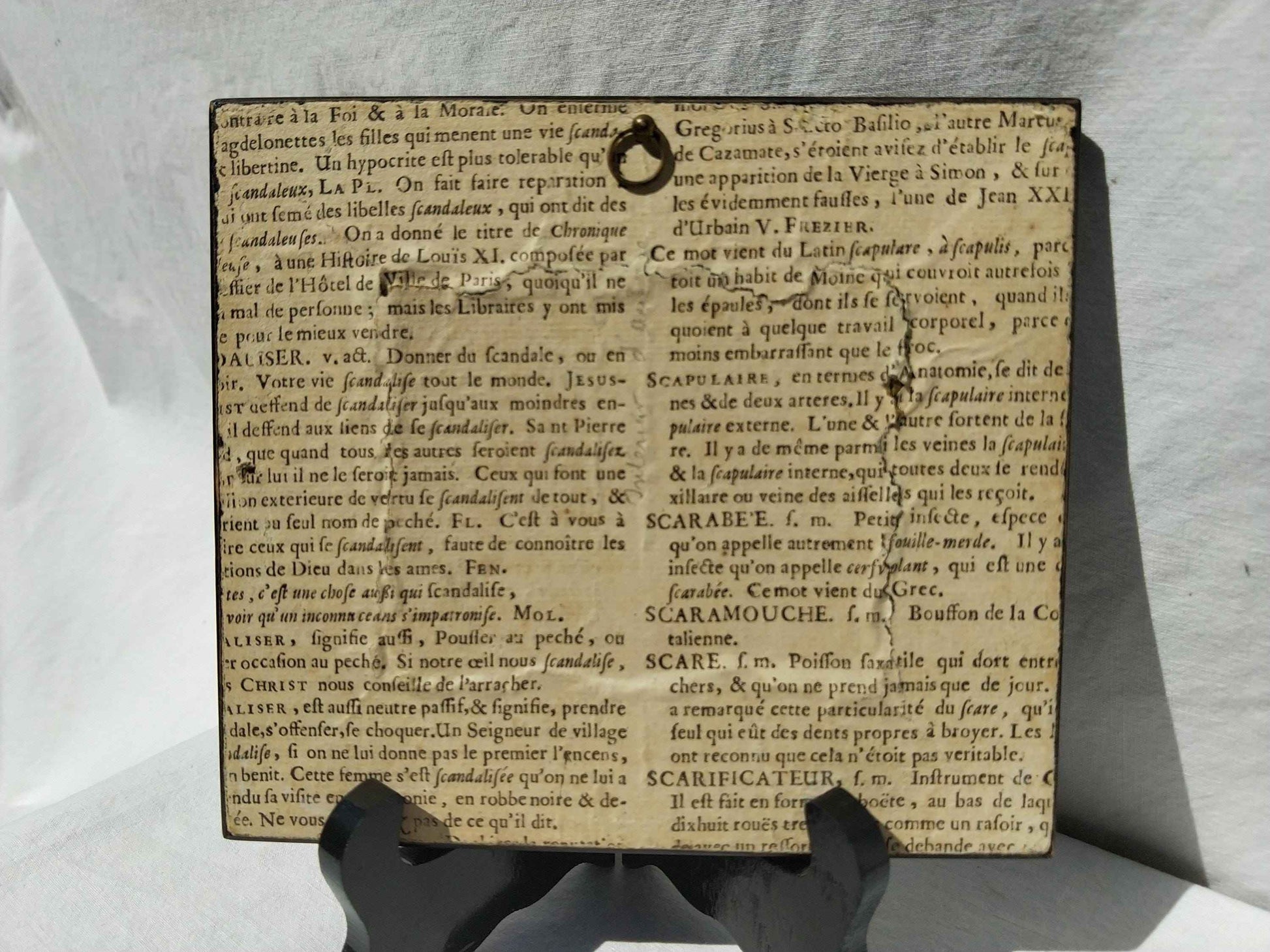 Peinture à l'huile miniature 17ème siècle signée Les joueurs de cartes, qualité exceptionnelle et rare