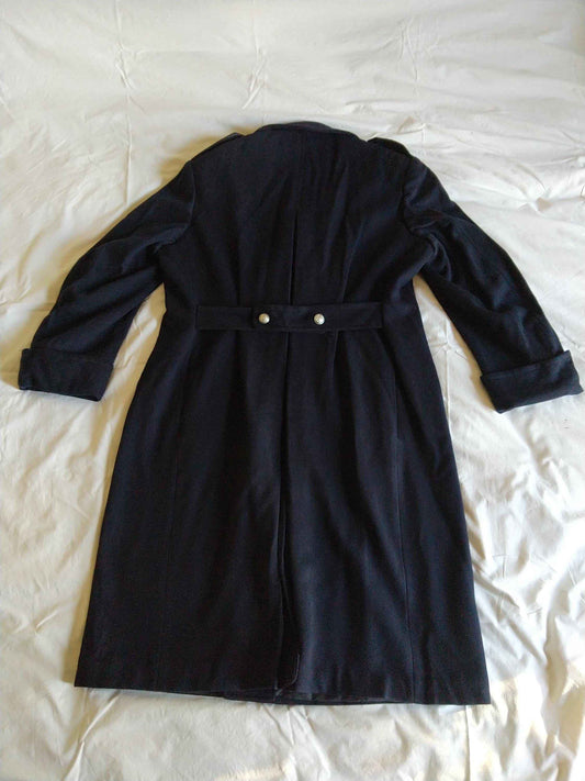 Manteau Police Française années 60 en pure laine vierge - Élégance et Authenticité