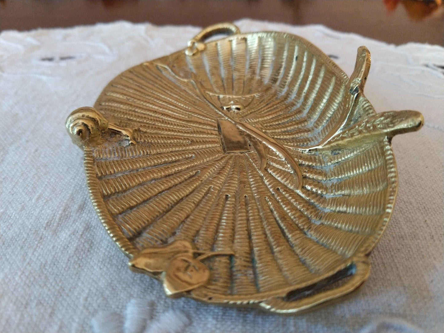 Vide poche bronze 1900 - Élégance rétro et authenticité artisanale