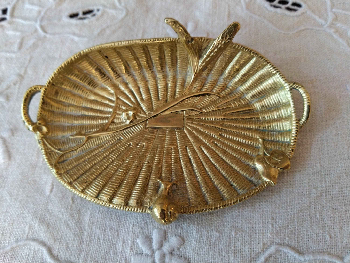 Vide poche bronze 1900 - Élégance rétro et authenticité artisanale