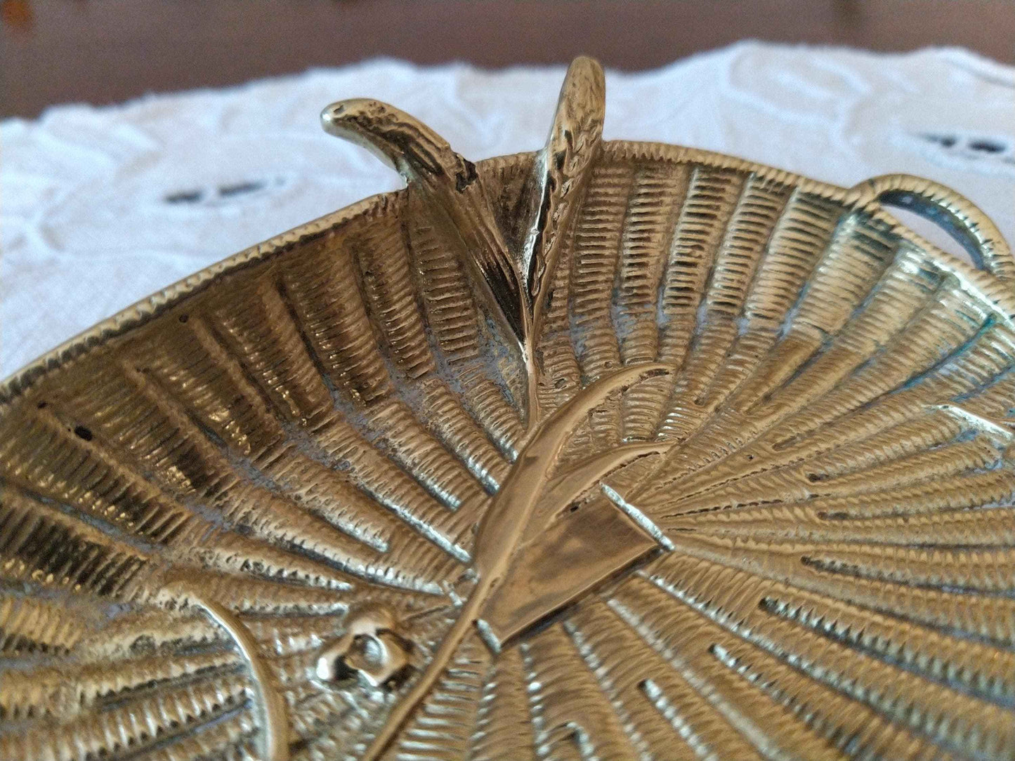 Vide poche bronze 1900 - Élégance rétro et authenticité artisanale