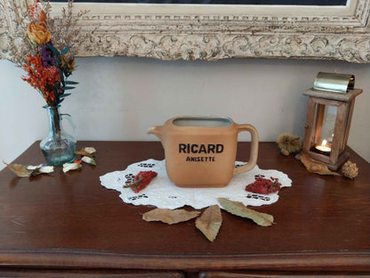 Pichet publicitaire pastis RICARD années 70 - Vintage rétro pour collectionneurs