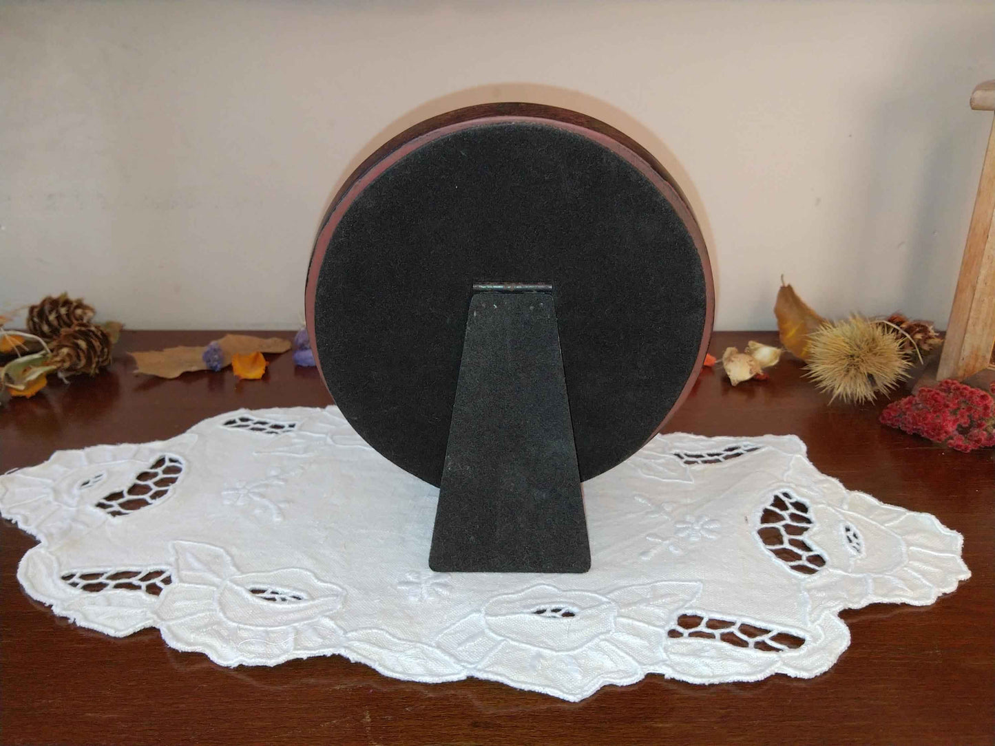 Ravissant miroir motif chats décoratif à poser pour une élégance féline