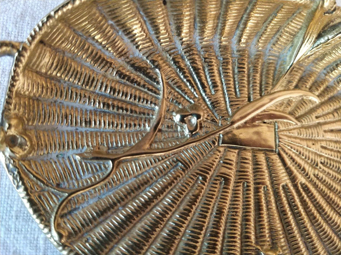 Vide poche bronze 1900 - Élégance rétro et authenticité artisanale