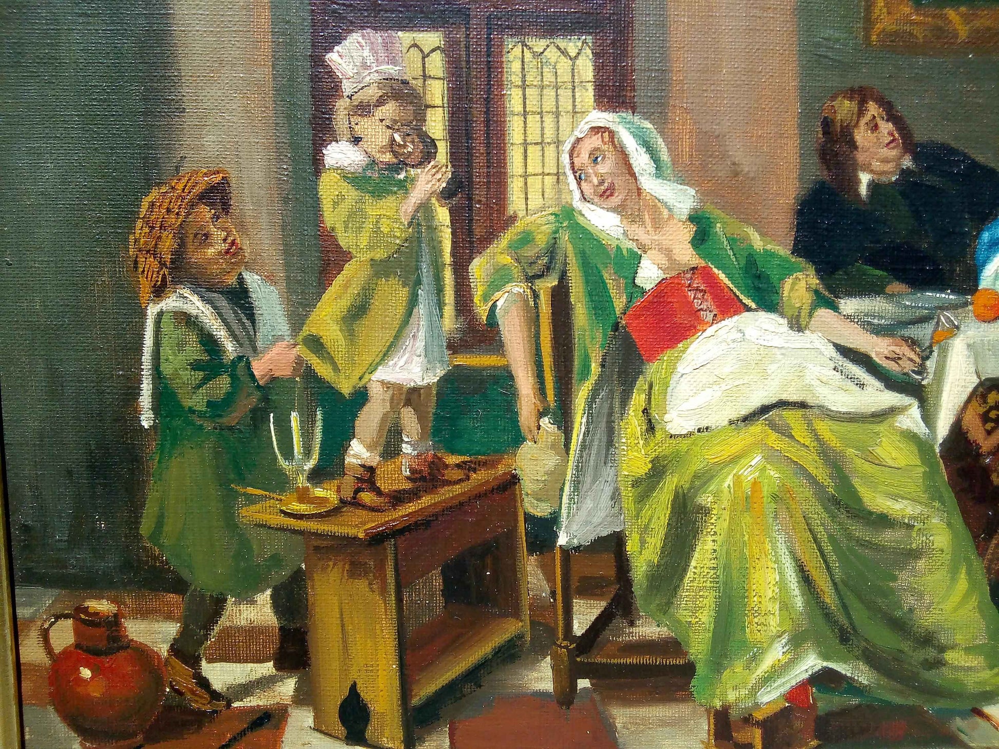 Peinture Hans CRUYCKEN huile sur toile - Œuvre authentique de l'école flamande