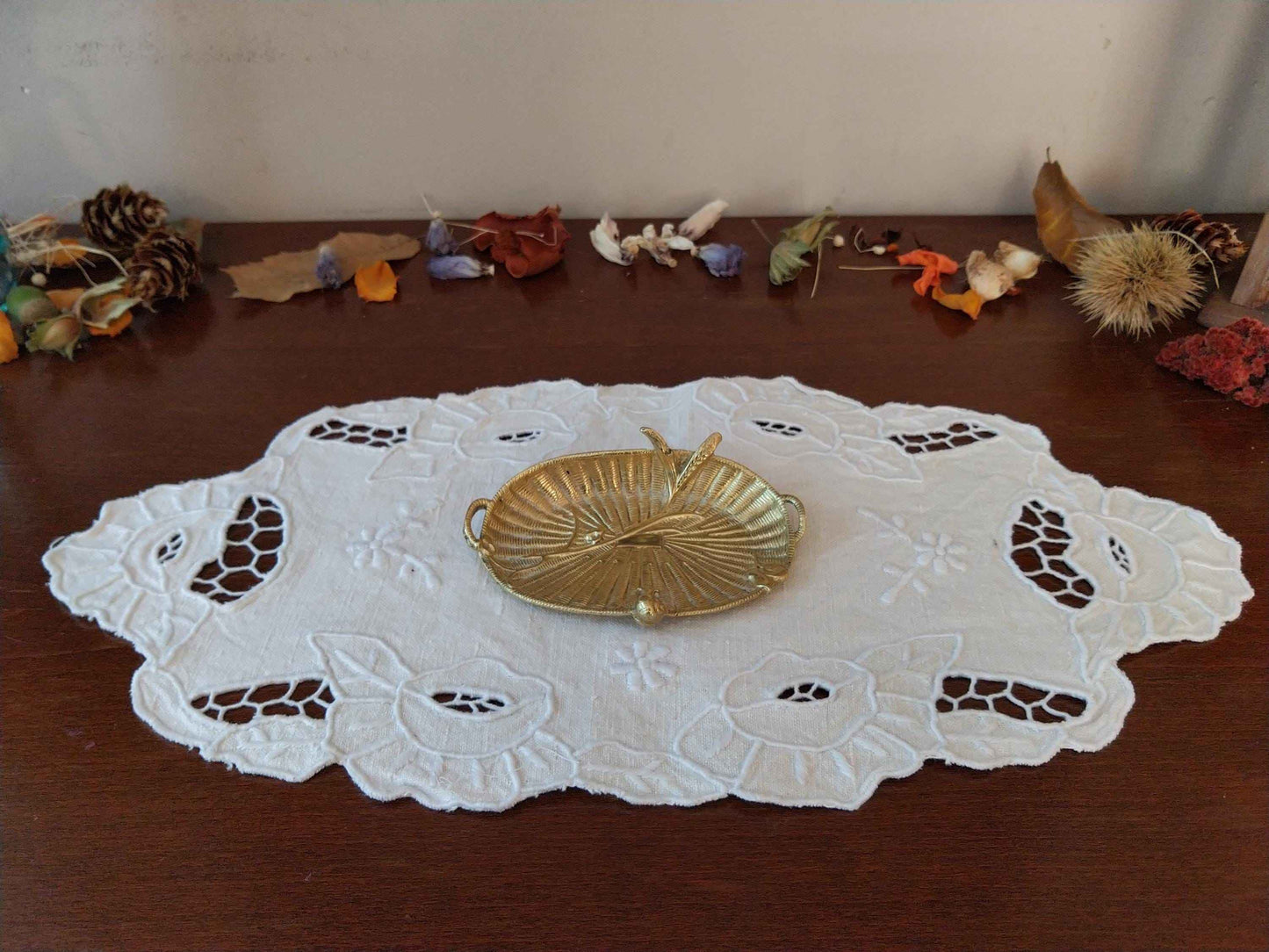 Vide poche bronze 1900 - Élégance rétro et authenticité artisanale